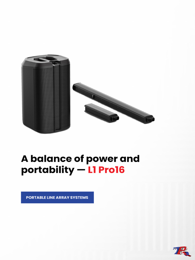 BOSE L1 Pro 16 | PDF