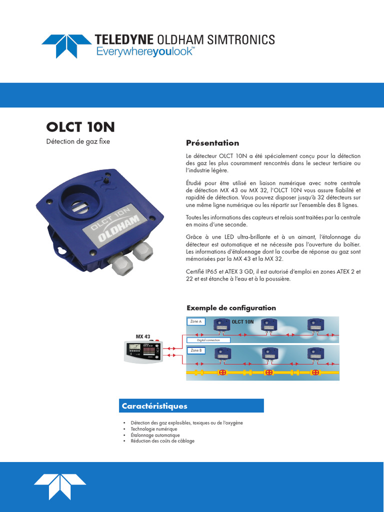 Détecteur numérique OLCT 10N | PDF | Sciences physiques