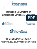 Fisiopatología Del Transporte Sanitario