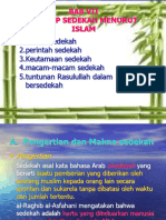 Materi Sanlat Konsep Sedekah