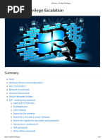 Windows Privilege Escalation