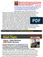 Digital Dealer Conference 9 - Social Media ROI Strategies and Tactics - Ralph Paglia