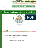 1-Bases Fondamentales de La Nutrition