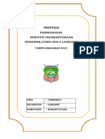 PROPOSAL HONORER 2022 - PT. Karyatama Konawe Utara