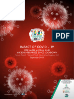 Impact of COVID - 19 On SMMEs - 1000 - Businesses - 100days 2020 - 10 - 01