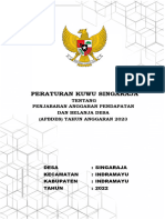 Perkades Penjabaran APB Desa 2023