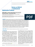 A Comprehensive Review On NSGA-II For Multi-Objective Combinatorial Optimization Problems