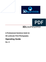 3dependable Lenticular Photo Producer User Manual