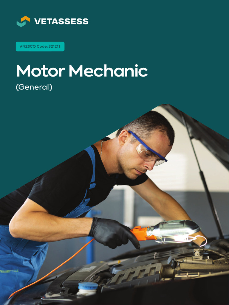 Motor Mechanic Certification Guide | PDF | Auto Mechanic | Vehicles