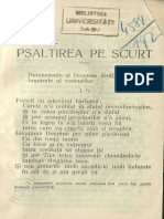 Psaltirea Pe Scrut (1923)