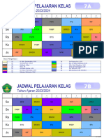 Jadwal - Kelas 2023-2024