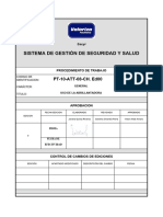 Procedimiento de Abrillantadora