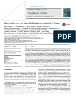 GRUPO 1 - Neurobiology of Aging - Mitochondrial Genes Are Altered in Blood Early in Alzheimers Disease