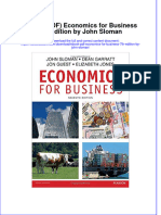 Economics For Business 7Th Edition by John Sloman Full Chapter