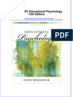 Educational Psychology 13Th Edition Full Chapter