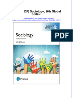 Sociology 16Th Global Edition Full Chapter