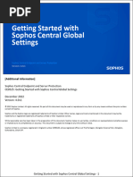 Getting Started with Sophos Central Dashboard | PDF | Login ...