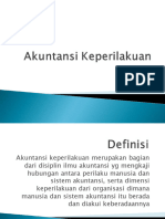 Pertemuan 13 Akuntansi Keperilakuan