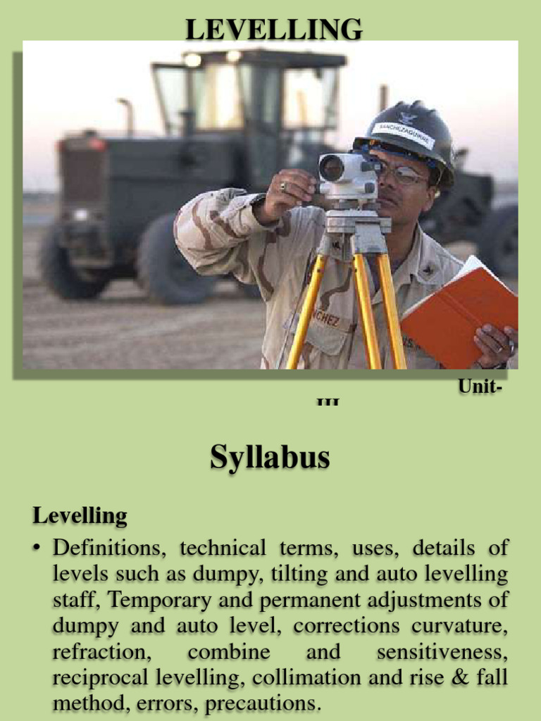 Levelling 131006030532 Phpapp02 | PDF | Metrology | Applied And ...