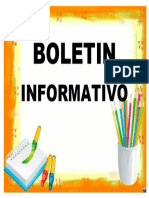 Boletin Informativo