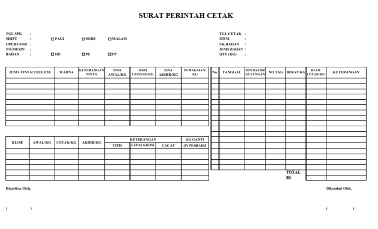 Laporan Spp Printing Pdf