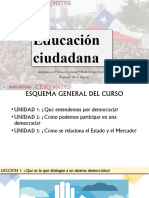 Educación Ciudadana Unidad 1