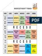 Horario Prof Gisela