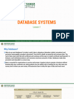 Database Systems 1