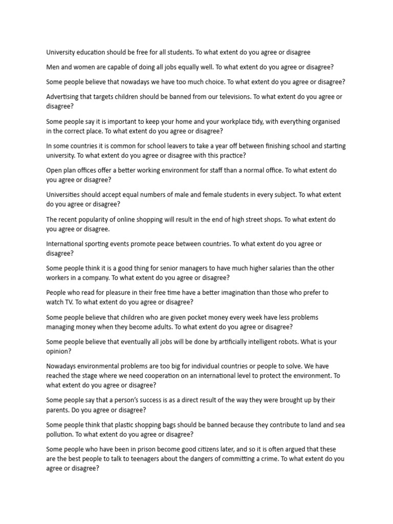 Debate Topics for Students | PDF