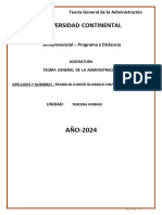 TEORÍA GENERAL DE LA ADMINISTRACIÓN PA3 FRANKLIN - Noriza Turin