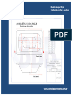 Acqua Stylo - 0,90 X 1,80 X 0,36 (GC-AC)