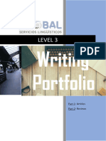 LVL 3 Writing Portfolio