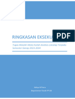 Ringkasan Eksekutif Analisis Lanskap