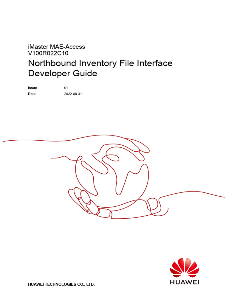 Imaster MAE-Access Northbound Inventory File Interface Developer Guide ...