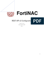 FortiNAC REST API V2 Configuration