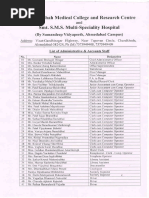 July 2025 Hospital Staff Duty Roster | PDF