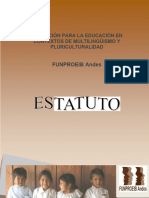 Estatuto de Una Fundacion Completo