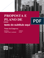 Plano de Marketing Da Nome Da Empresa