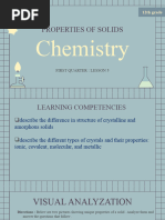 Lesson 5 Properties of Solids