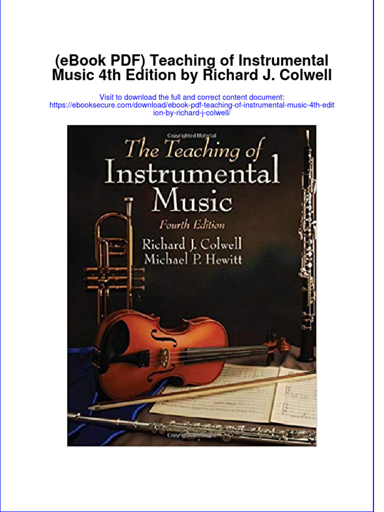 Instrumental Music Teaching Guide | PDF | Project Gutenberg