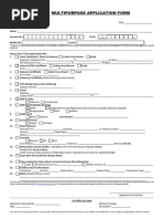 Multipurpose Form