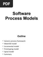 Traditional Process Models