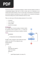 Unit 2 Control Statements