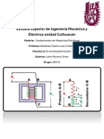 Fundamentos de Maquinas Electricas Practica 2