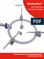 Symmetry Surgical® Bookwalter® Self-Retaining Retractor Catalog Literature - Bookwalter Catalog