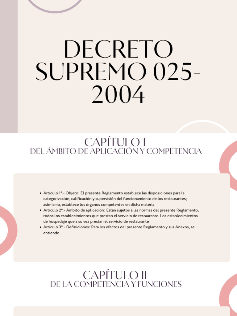 Decreto Supremo 2004 | PDF | Regulación | Justicia