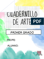 Cuadernillo de Arte. Primer Grado