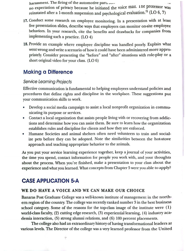 Case For Discussion | PDF