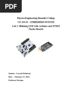 Blinking Led Lab 1