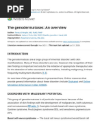 The Genodermatoses - An Overview - UpToDate